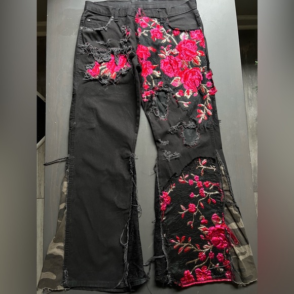 Customized Work Dickies Pants (Flared bottom)